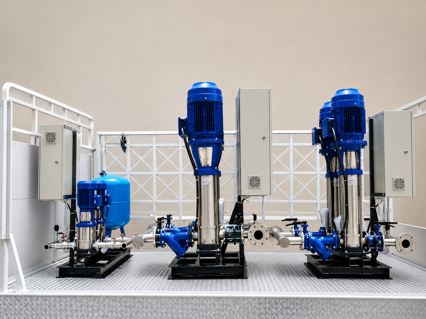 Booster Pump Set – Indoor Assembly