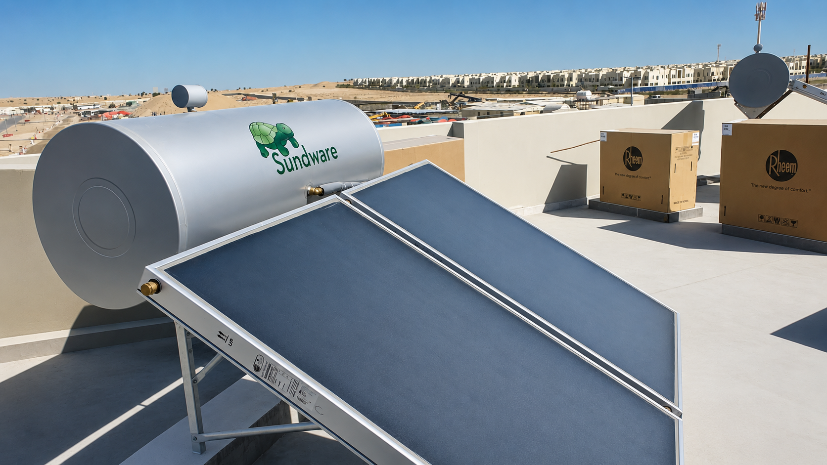 Solar Water Heater – Supply & Installation